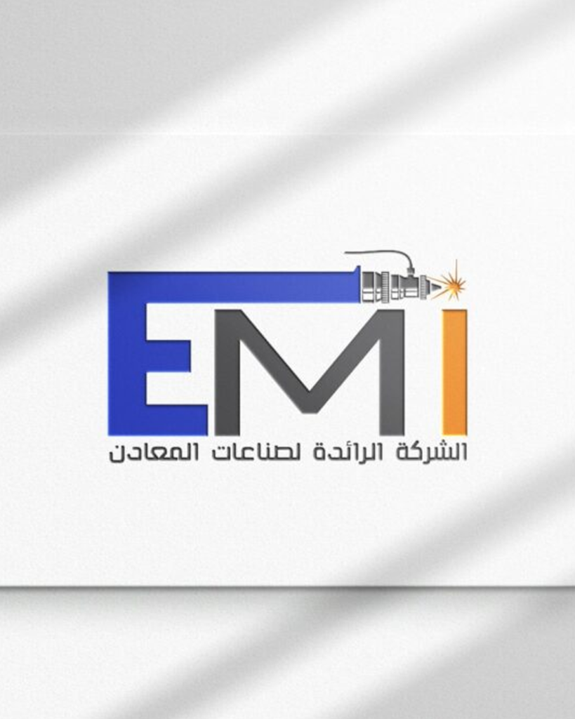 The logo is designed to reflect strength, precision, and industrial expertise. The bold letterforms create a solid and structured visual presence, representing reliability and professionalism in the field of metal industries. The integration of sharp edges and clean lines emphasizes accuracy and technical performance, while the color combination balances trust and energy — blue representing stability and confidence, and orange symbolizing power and productivity. The welding element incorporated into the design adds a distinctive touch, directly linking the brand to its core activity and reinforcing its identity within the industrial sector.